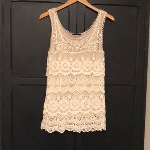 Lace doily top or dress